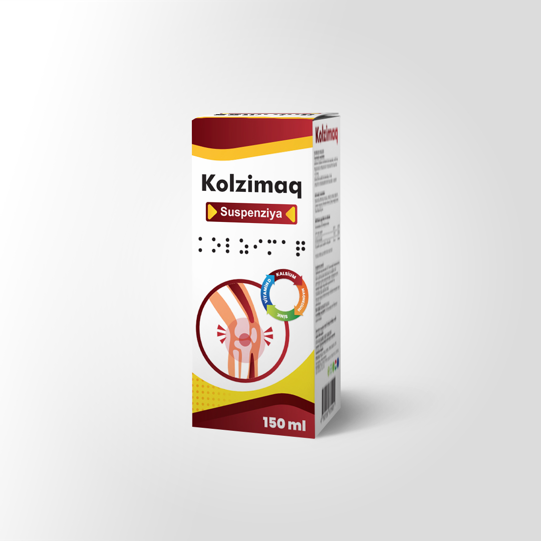 <i style="font-style:normal;">Kolzimaq</i><i style="font-style:normal;color:red;">(Vitamin və Mineral birləşmələri)</i>